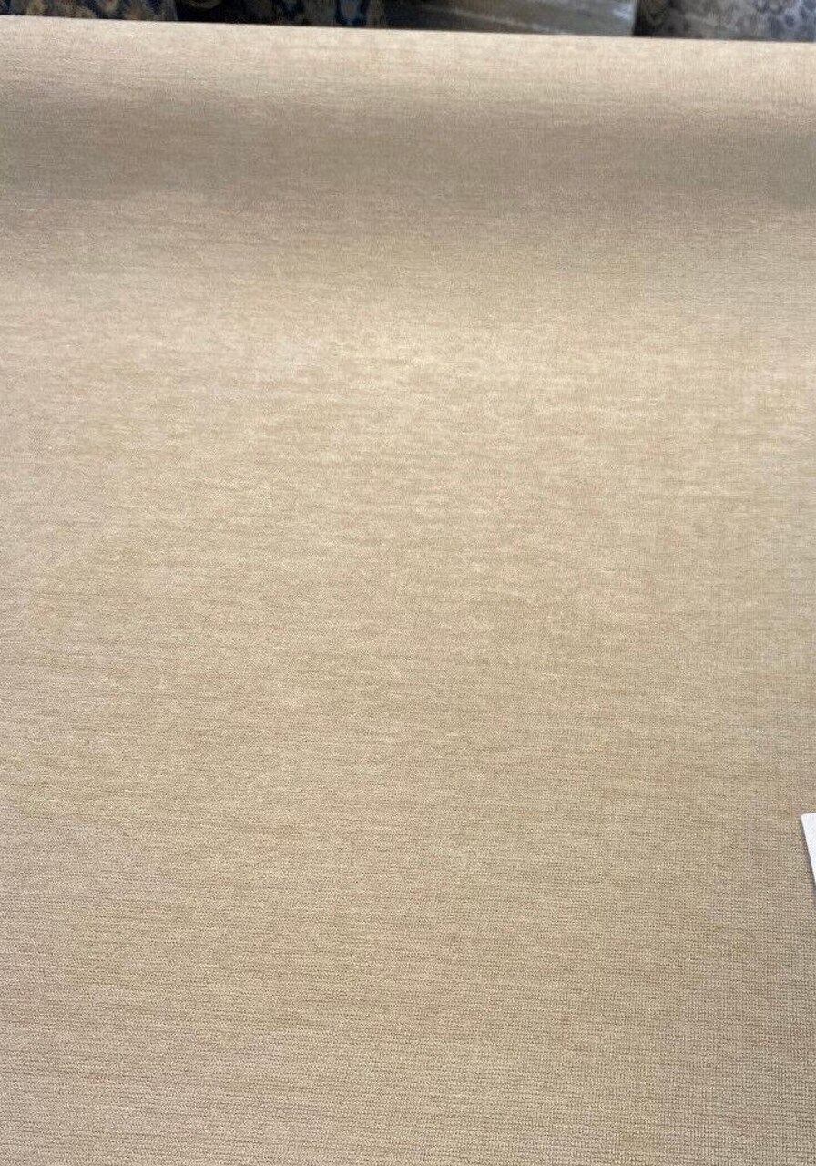 1 yard tan chenille velvet outdoor upholstery fabric bleach cleanable water repellent 54 inch width